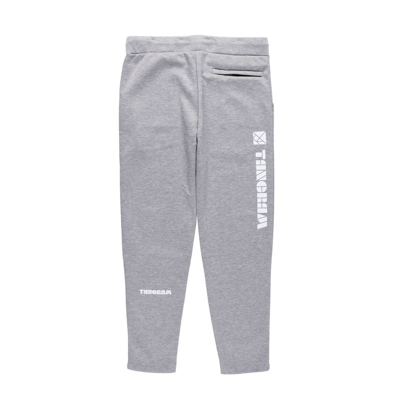 DOUBLE KNIT VERTICAL TURF LOGO PANTS GRAY TGA-MP85 – TANGRAM