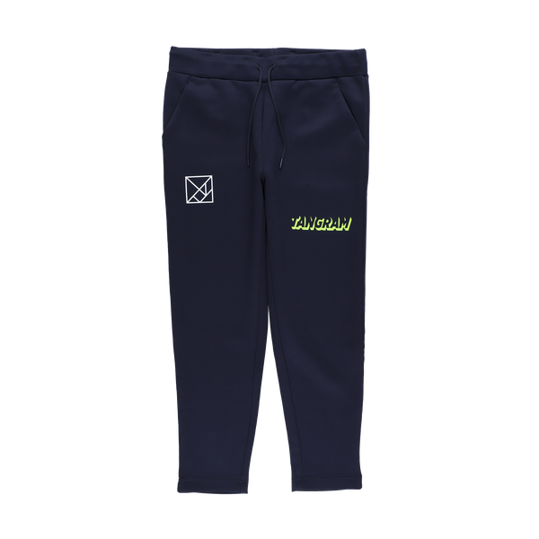 DOUBLE KNIT 3D LOGO PANTS NAVY TGA-MP88