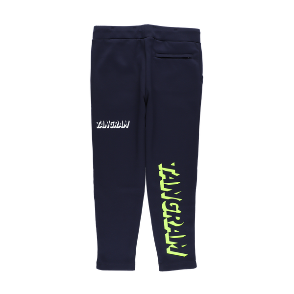DOUBLE KNIT 3D LOGO PANTS NAVY TGA-MP88