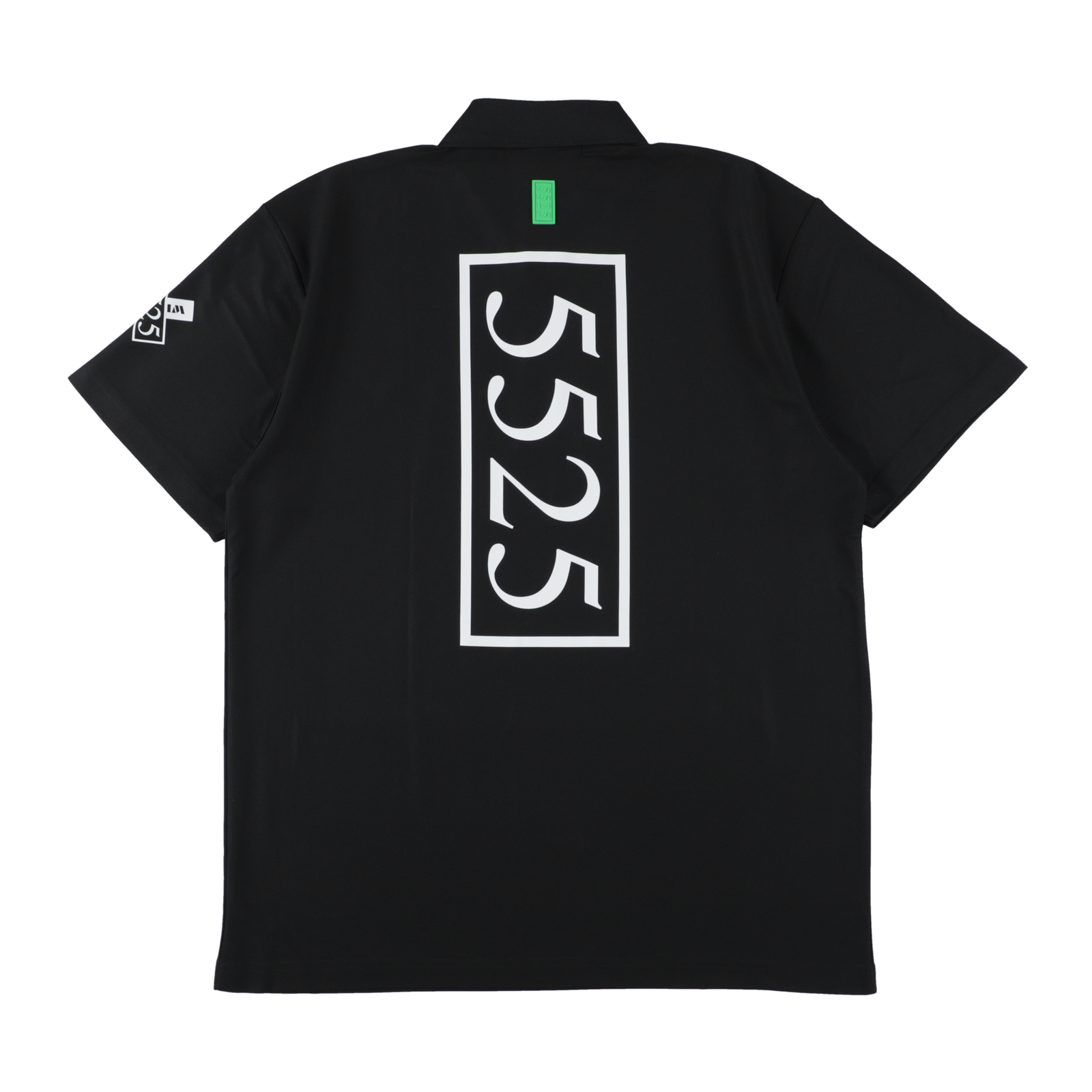 5525 × TANGRAM 5TH ANNIV. POLO SHIRTS BLACK TGS-MPL132
