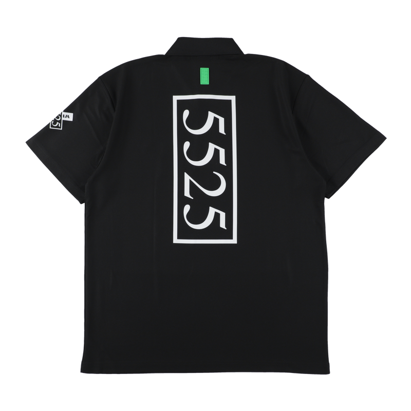 5525 × TANGRAM 5TH ANNIV. POLO SHIRTS BLACK TGS-MPL132