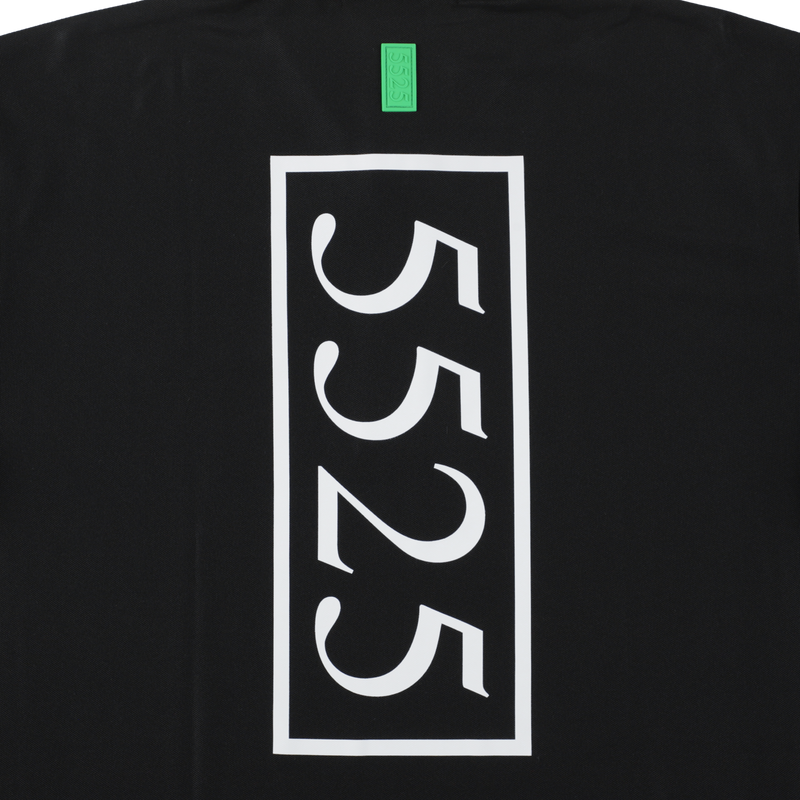 5525 × TANGRAM 5TH ANNIV. POLO SHIRTS BLACK TGS-MPL132