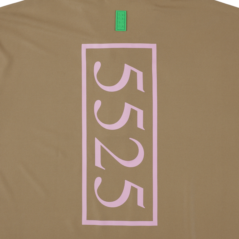 5525 × TANGRAM 5TH ANNIV. POLO SHIRTS KHAKI TGS-MPL132