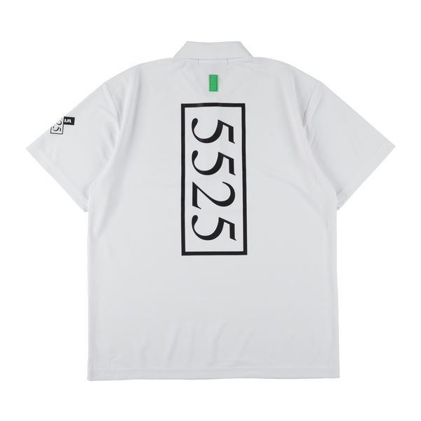 5525 × TANGRAM 5TH ANNIV. POLO SHIRTS WHITE TGS-MPL132