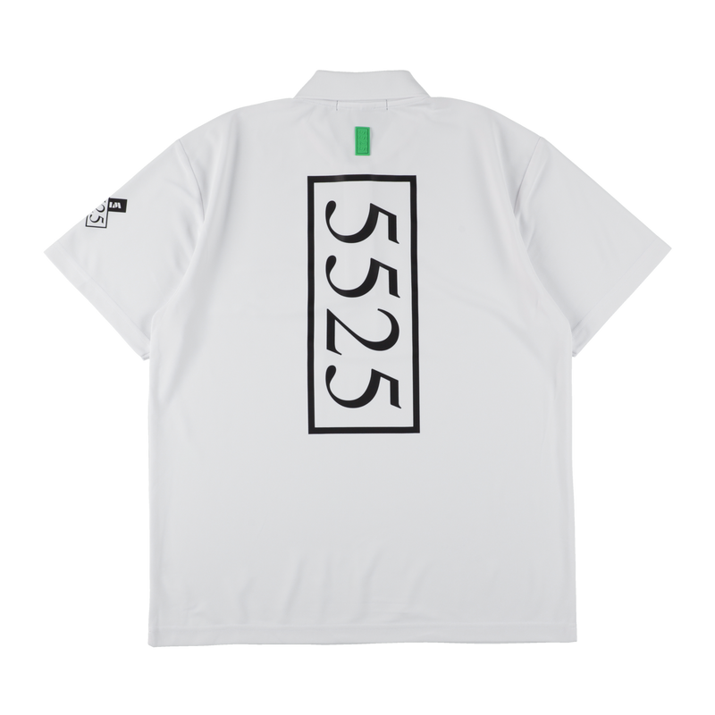 5525 × TANGRAM 5TH ANNIV. POLO SHIRTS WHITE TGS-MPL132