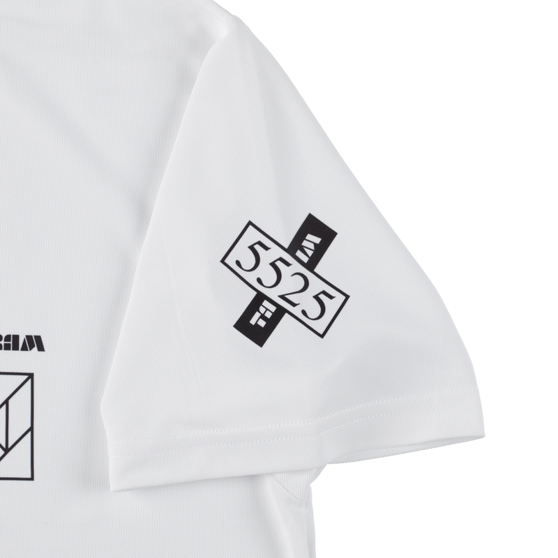 5525 × TANGRAM 5TH ANNIV. POLO SHIRTS WHITE TGS-MPL132