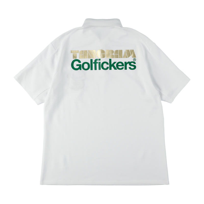 新品　ゴルフィッカーズ　golfickers タングラム　ポロシャツコラボ
