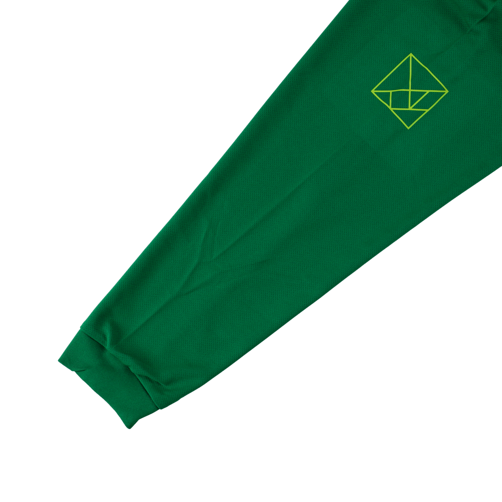 LOGO LONG SLEEVE POLO SHIRTS GREEN TGS-MPL56 – TANGRAM