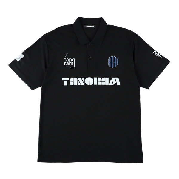 SQUAD POLO SHIRTS  BLACK TGA-MPL82