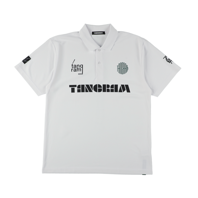 SQUAD POLO SHIRTS  WHITE TGA-MPL82