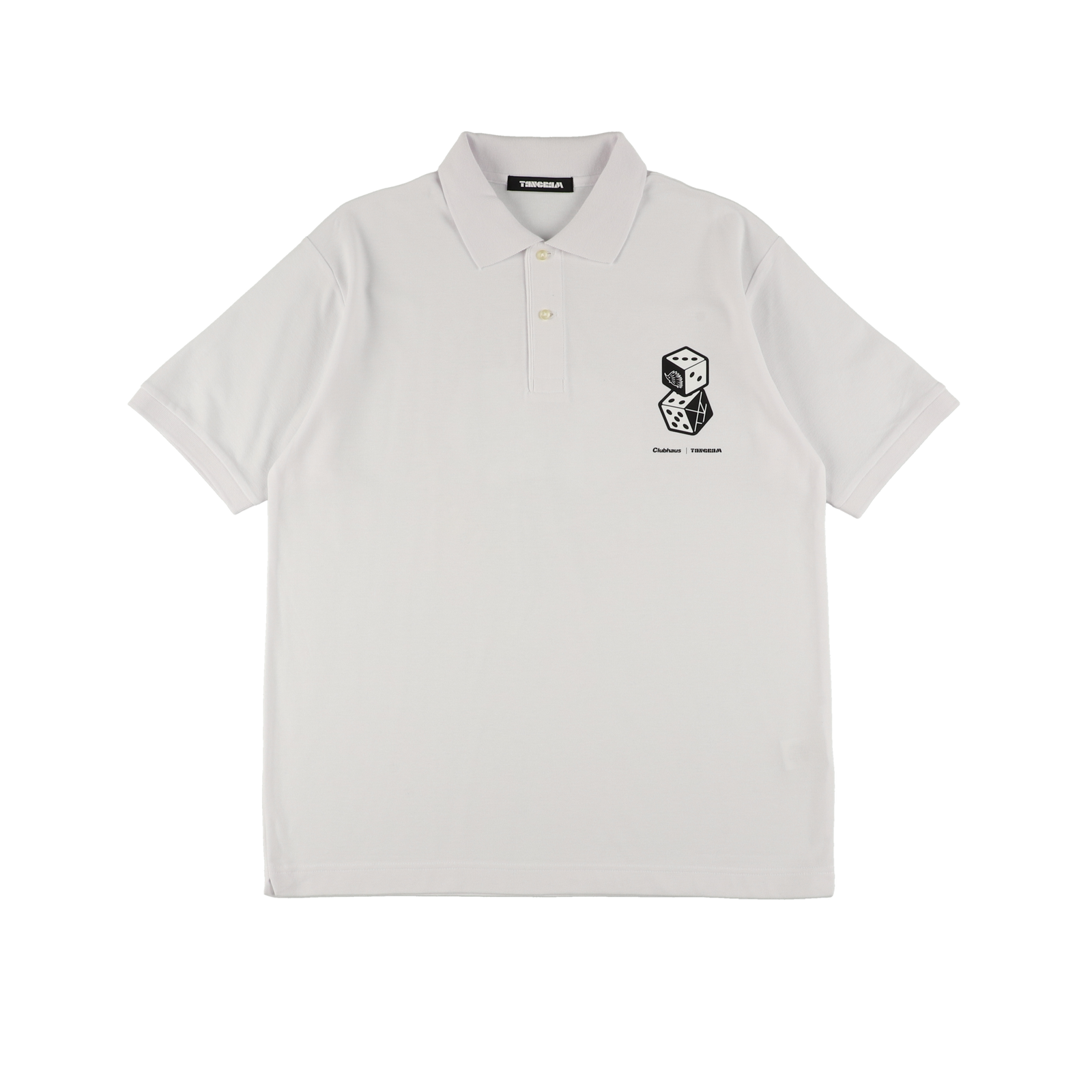 タングラム　クラブハウス　ポロシャツ TANGRAM CLUBHAUS ポロシャツ CLUBHAUS × TANGRAM DICE POLO