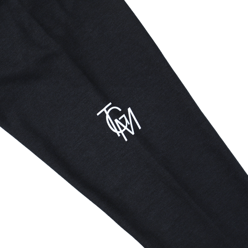 SQUAD AIR MOCKNECK TEE BLACK TGA-MT132