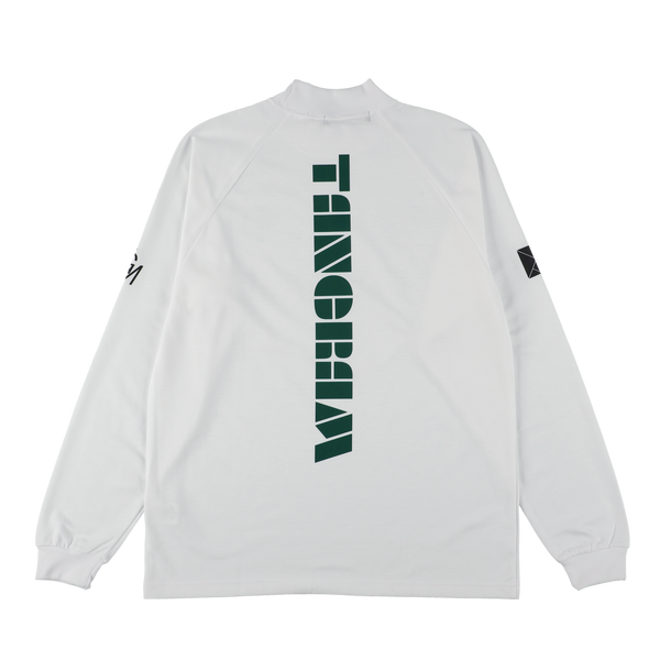 SQUAD AIR MOCKNECK TEE WHITE TGA-MT132