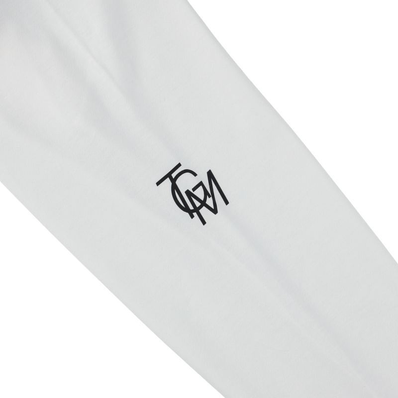 SQUAD AIR MOCKNECK TEE WHITE TGA-MT132