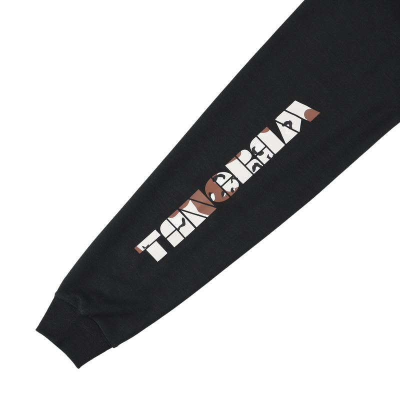 CAMO LOGO AIR MOCKNECK TEE BLACK TGA-MT171