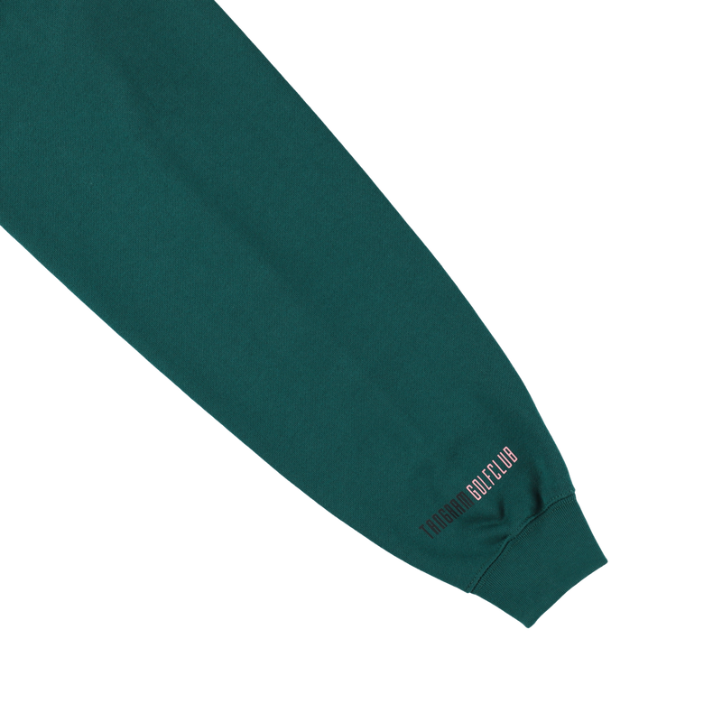 GOLF CLUB PUZZLE CHARACTER SWEAT CREW GREEN TGA-MT174