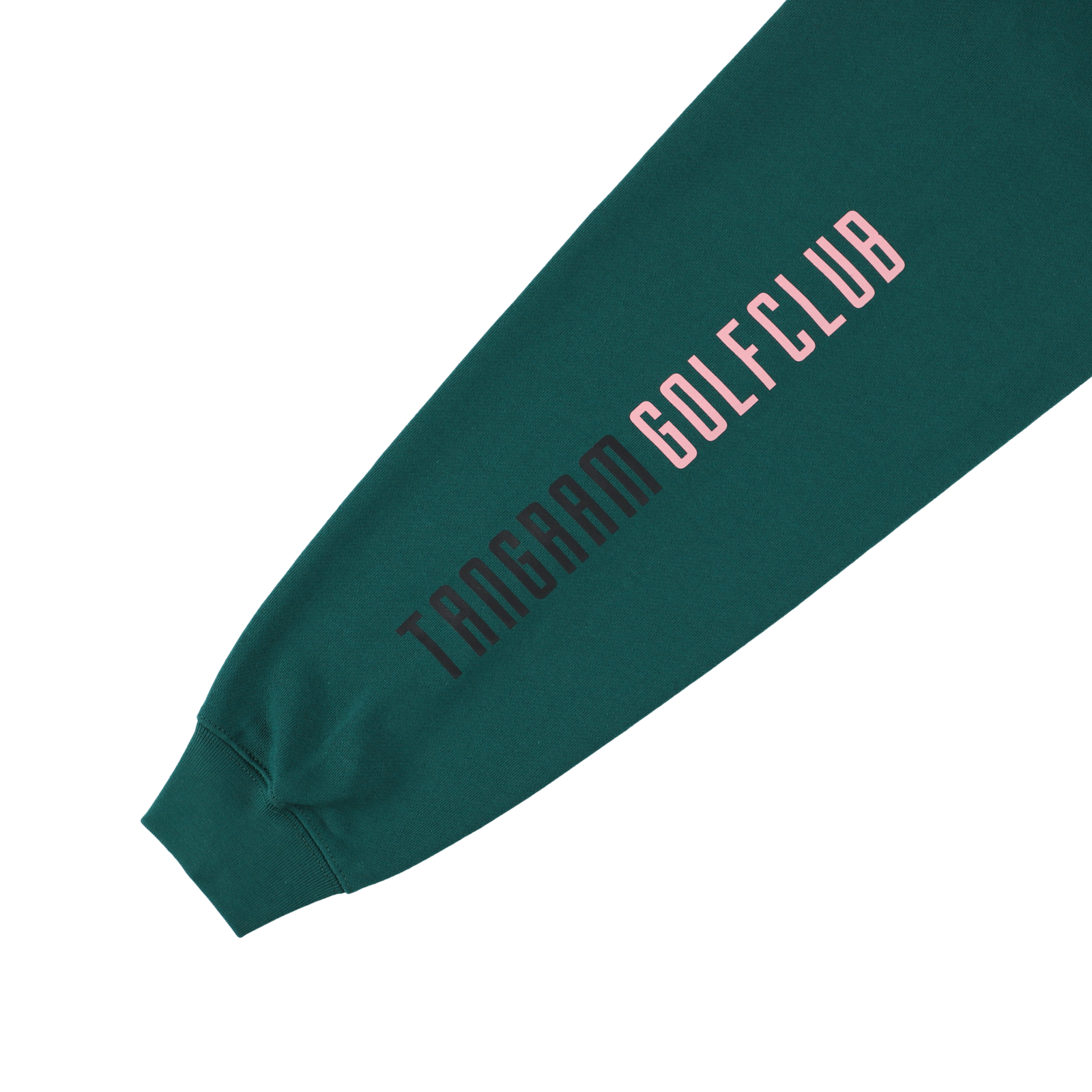 GOLF CLUB PUZZLE CHARACTER SWEAT CREW GREEN TGA-MT174 – TANGRAM