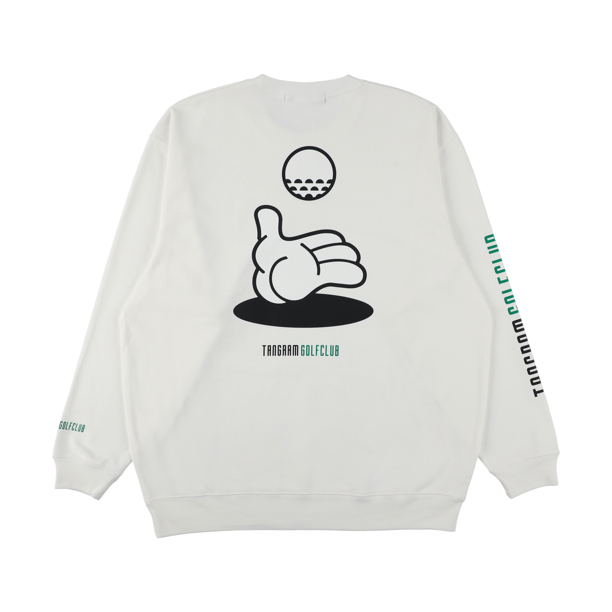 タングラム　tangram トレーナー　スウェット　グリーン　XL Golfickers × TANGRAM