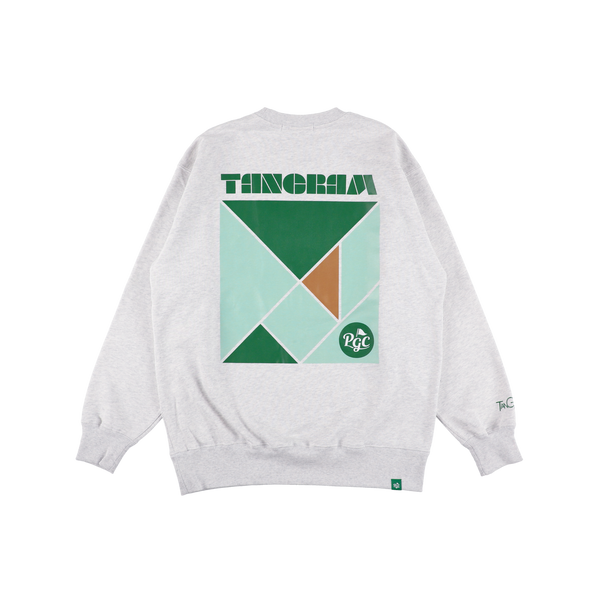 PGC × TANGRAM HEAVY WEIGHT CREW ASH GRAY TGA-MT179