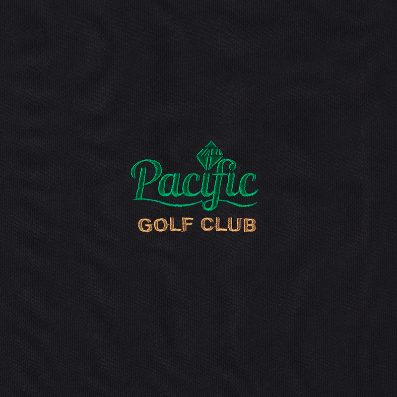 PGC × TANGRAM HEAVY WEIGHT CREW  BLACK TGA-MT179