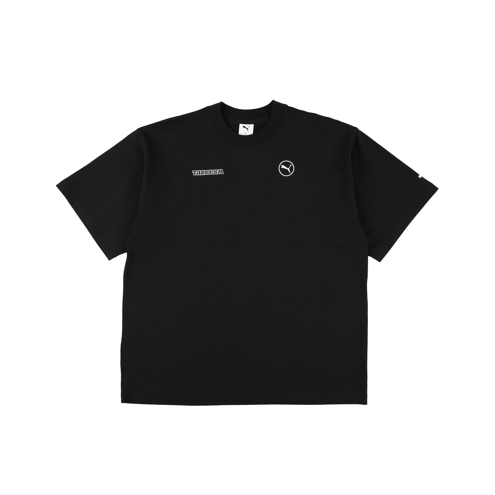 PUMA TANGRAM TEE ブラック TGA-MT180 PUMA × TANGRAM TEE PUMA BLACK TGA-MT180