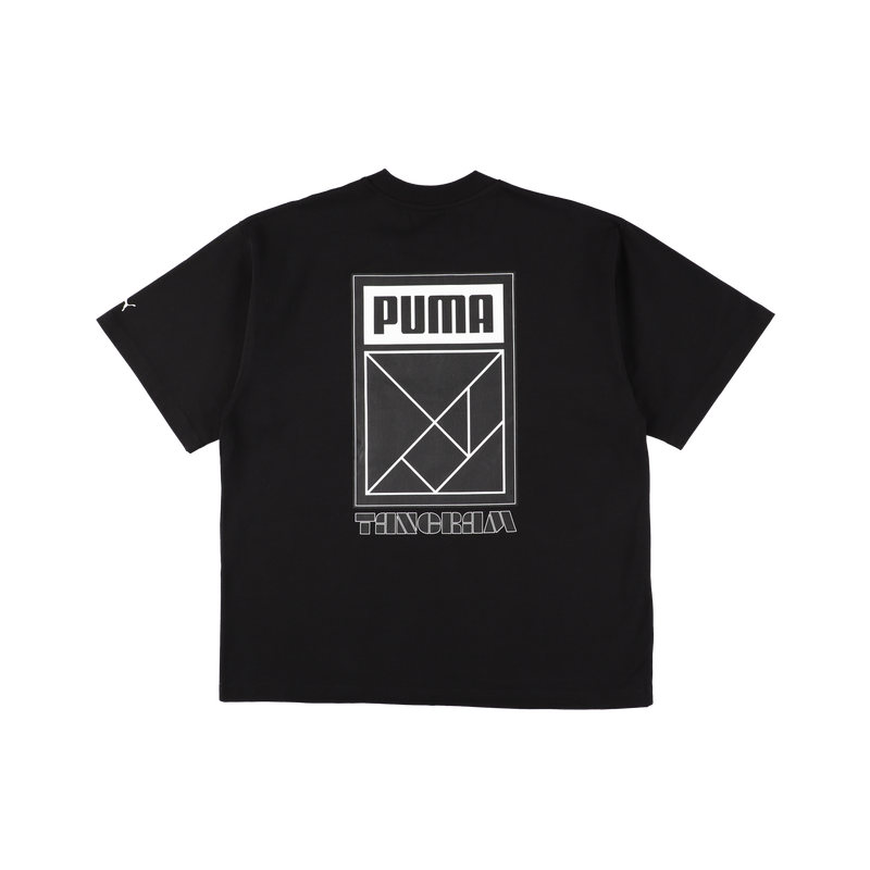 PUMA × TANGRAM TEE PUMA BLACK TGA-MT180