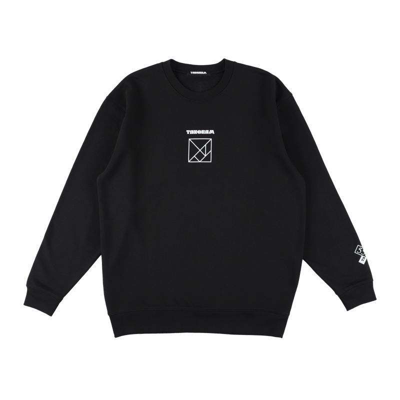 5525 × TANGRAM 5TH ANNIV. SWEAT CREW BLACK TGS-MT200