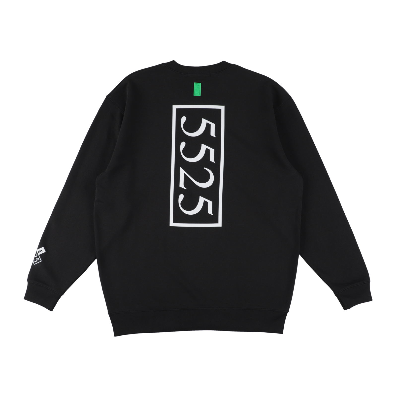 5525 × TANGRAM 5TH ANNIV. SWEAT CREW BLACK TGS-MT200