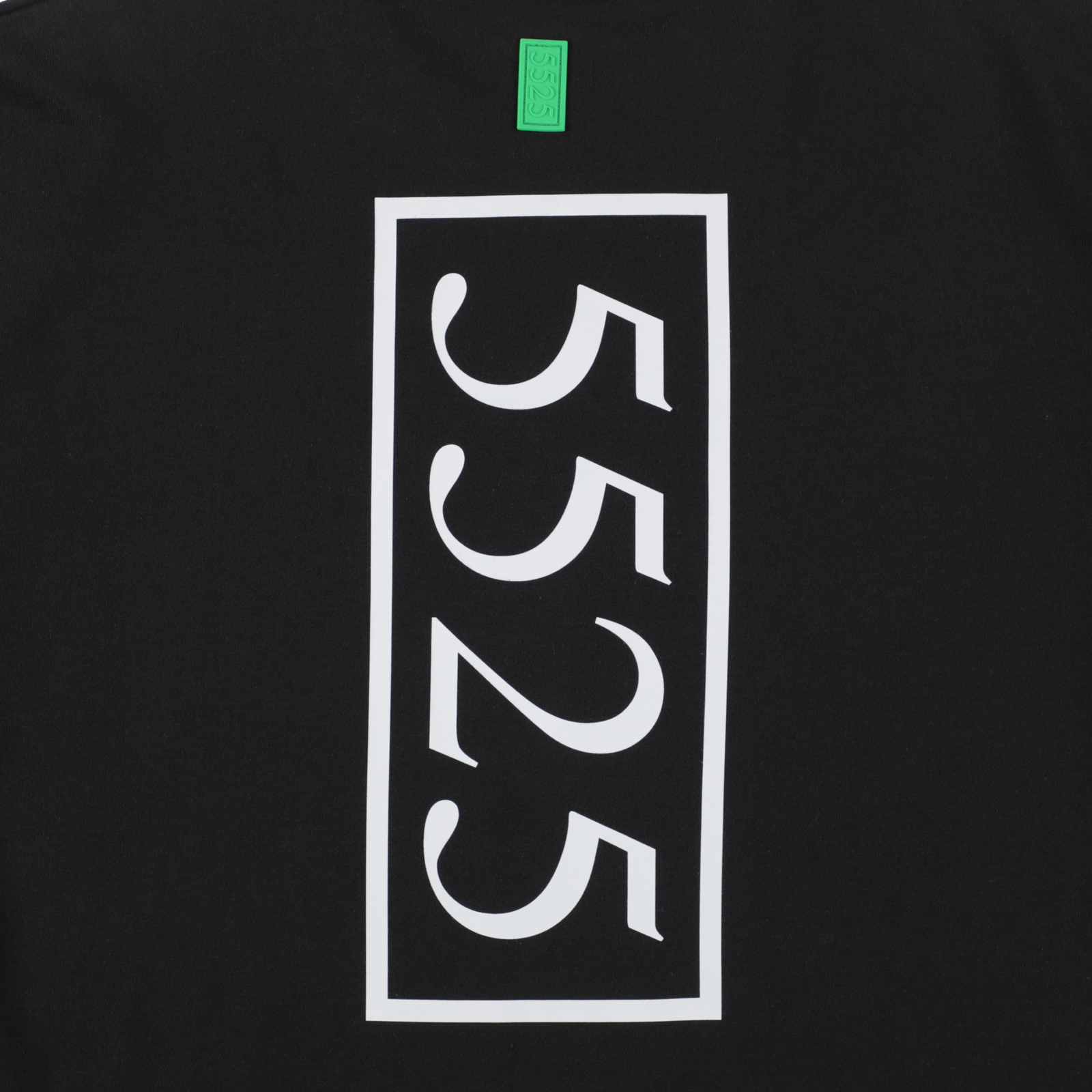 5525 × TANGRAM 5TH ANNIV. SWEAT CREW BLACK TGS-MT200