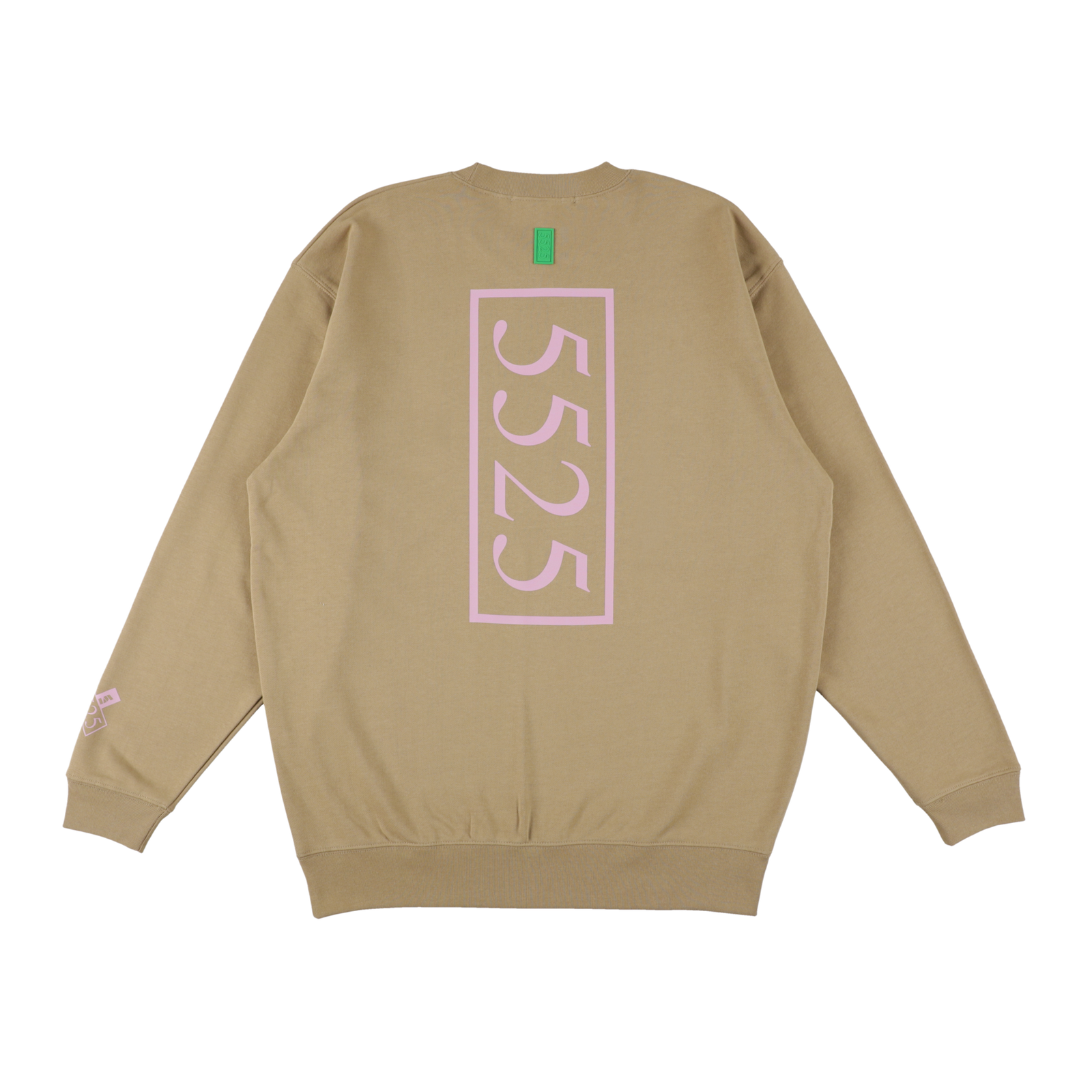5525 × TANGRAM 5TH ANNIV. SWEAT CREW KHAKI TGS-MT200