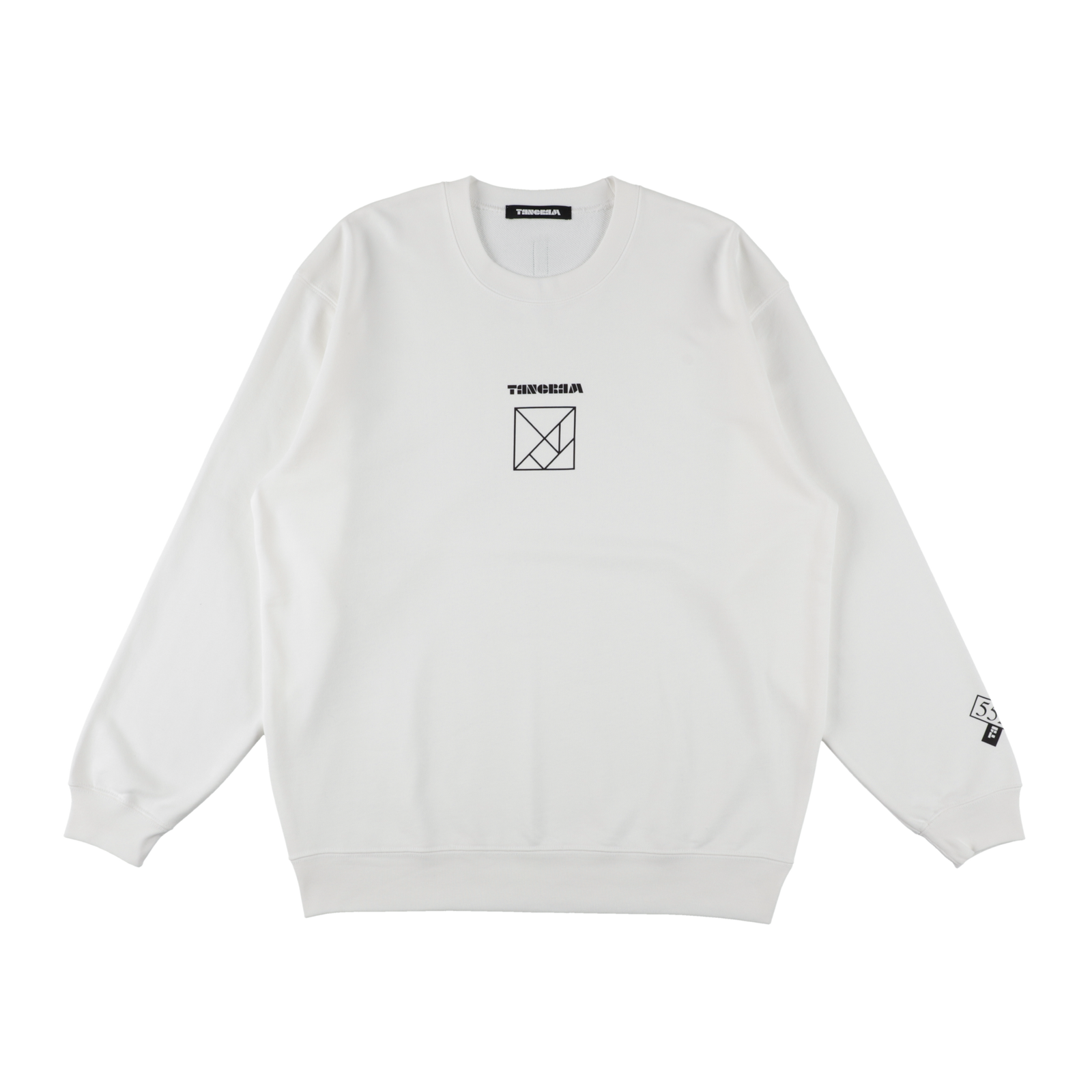 メンズウェア TANGRAM TLW LOGO HALF SLEEVE SWEAT CREW 5525 × TANGRAM 5TH ANNIV. SWEAT CREW WHITE TGS-MT200