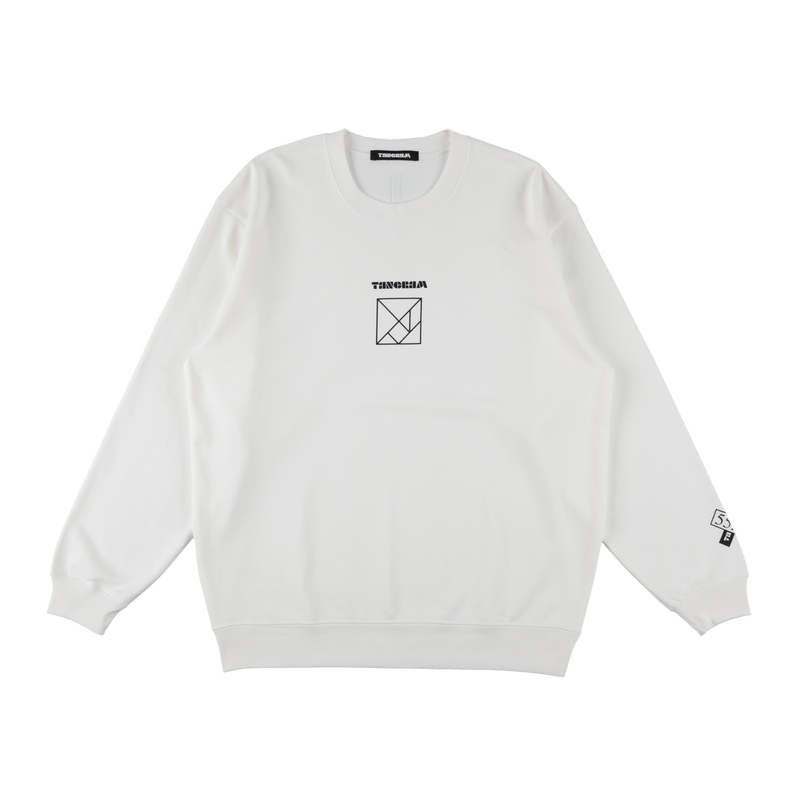 TANGRAM Tシャツ ホワイトXL 5525 × TANGRAM 5TH ANNIV. SWEAT CREW WHITE TGS-MT200