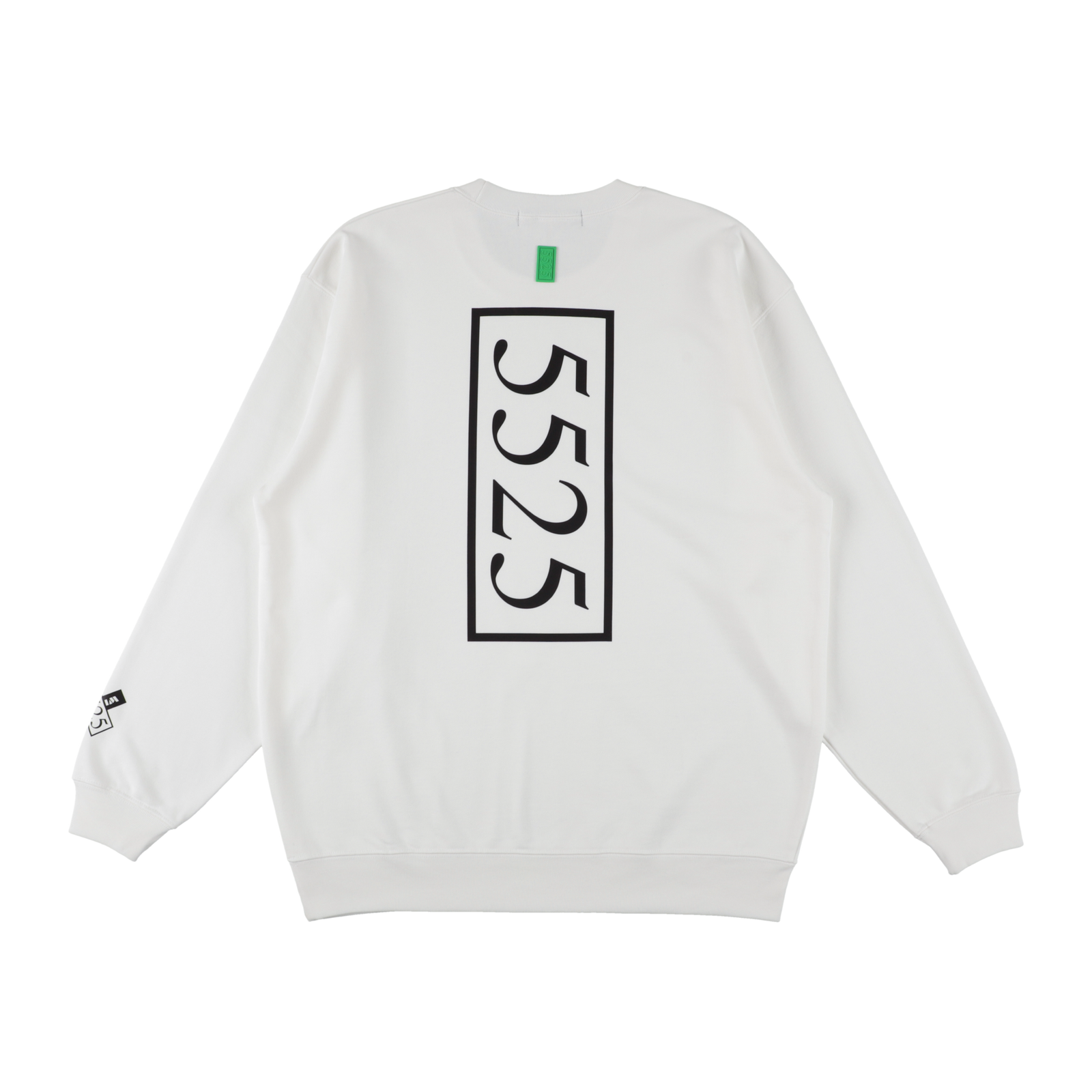 5525 × TANGRAM 5TH ANNIV. SWEAT CREW WHITE TGS-MT200