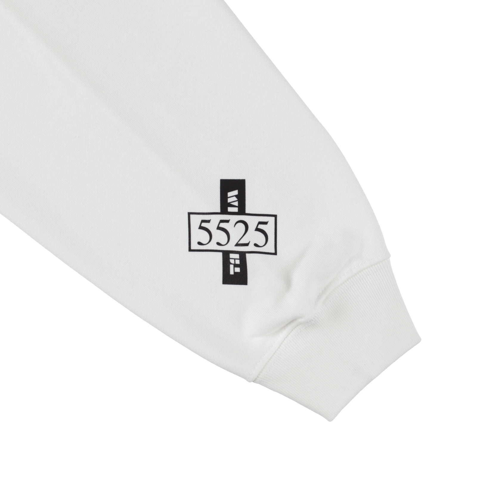 5525 × TANGRAM 5TH ANNIV. SWEAT CREW WHITE TGS-MT200
