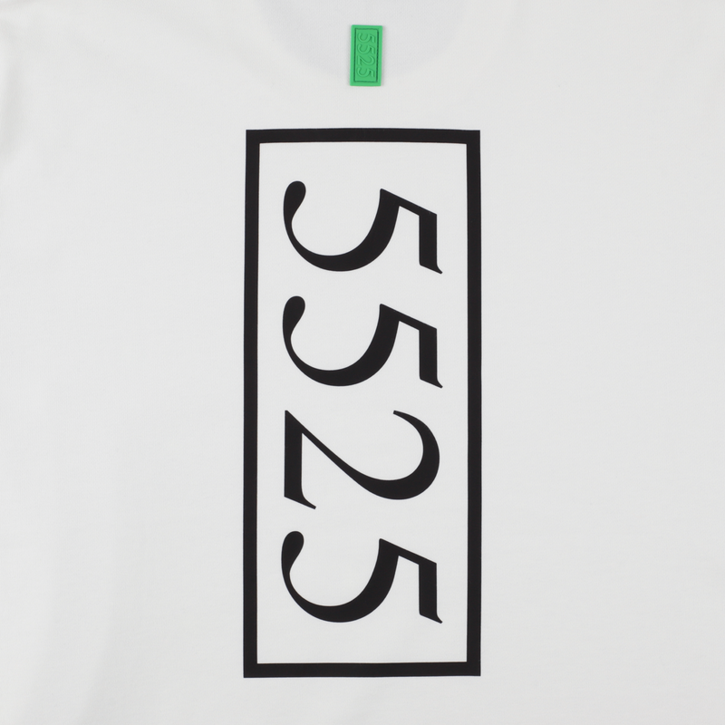 5525 × TANGRAM 5TH ANNIV. SWEAT CREW WHITE TGS-MT200