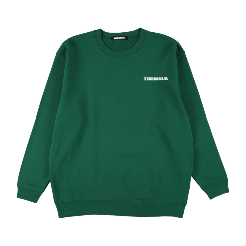BASIC LOGO SWEAT CREW IVY GREEN TGA-MT95 – TANGRAM BASIC LOGO SWEAT CREW IVY GREEN TGA-MT95 – TANGRAM