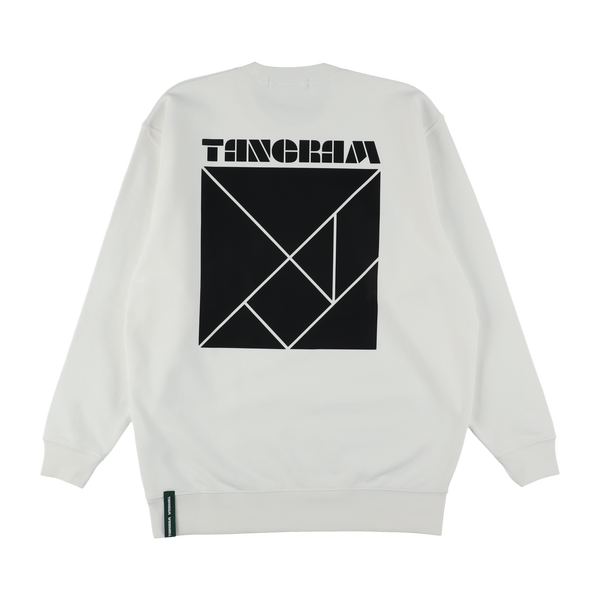 極美品TANGRAM Logo Back Print Crewneck ゴルフ BASIC LOGO 極美品TANGRAM Logo Back Print Crewneck ゴルフ BASIC LOGO