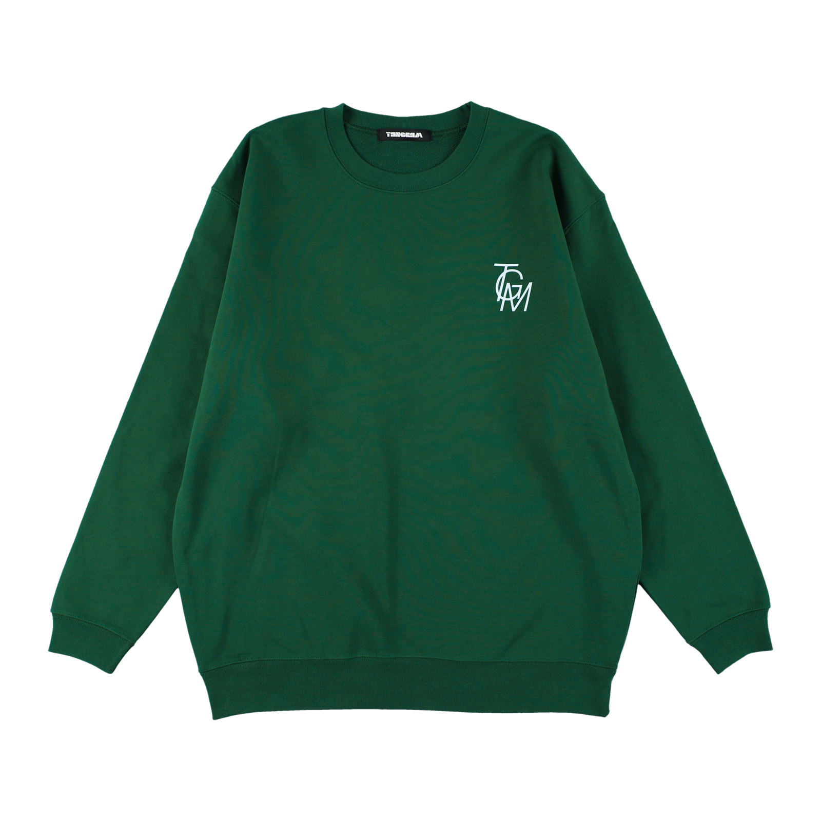 TSL LOGO SWEAT CREW IVY GREEN TGA-MT96 – TANGRAM
