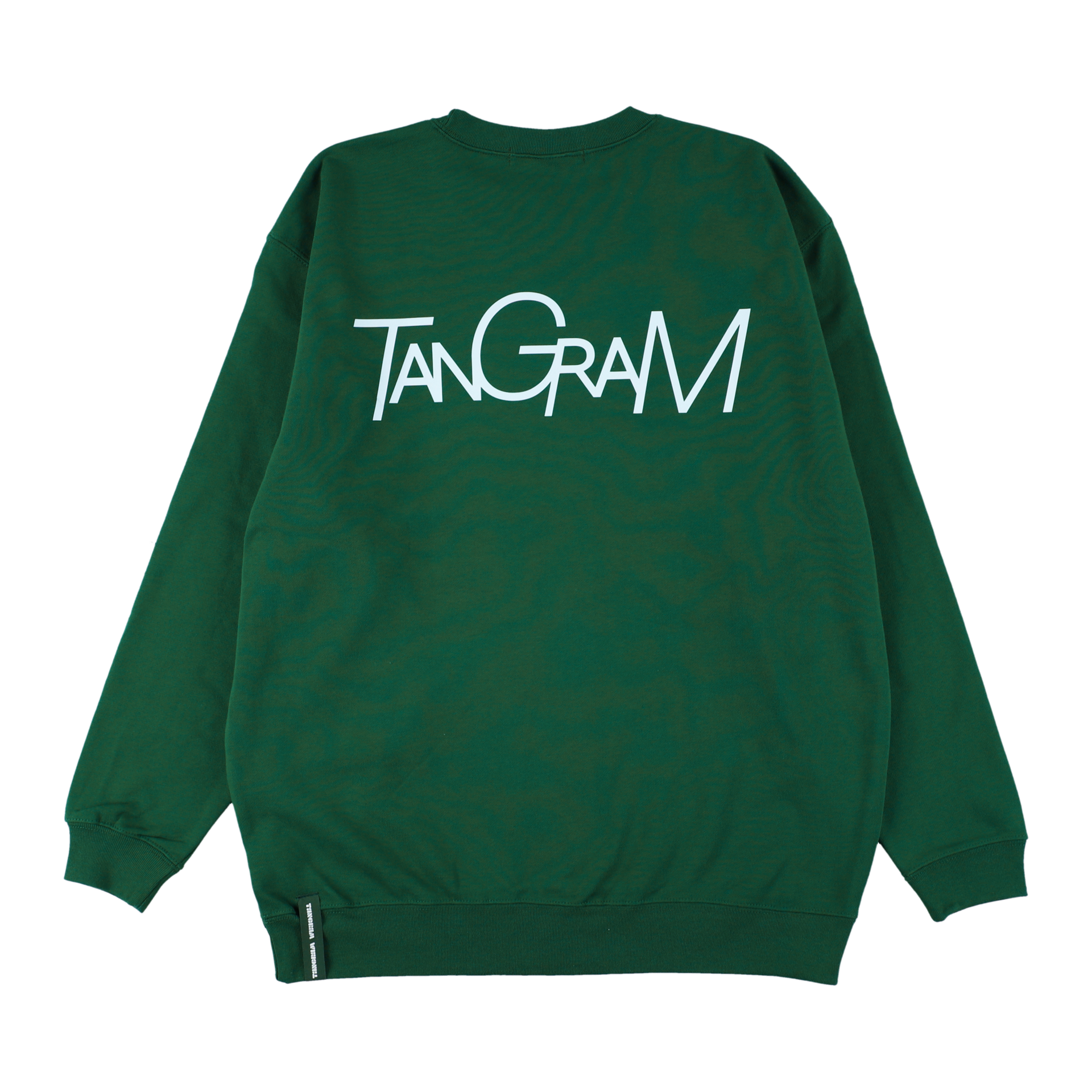 TANGRAM BASIC LOGO SWEAT CREW IVY GREEN