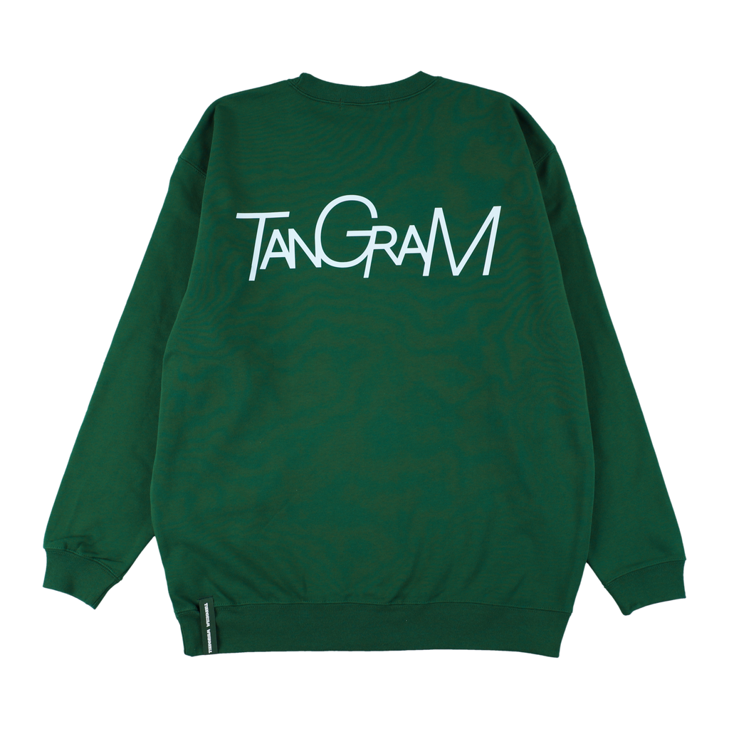TSL LOGO SWEAT CREW IVY GREEN TGA-MT96 – TANGRAM