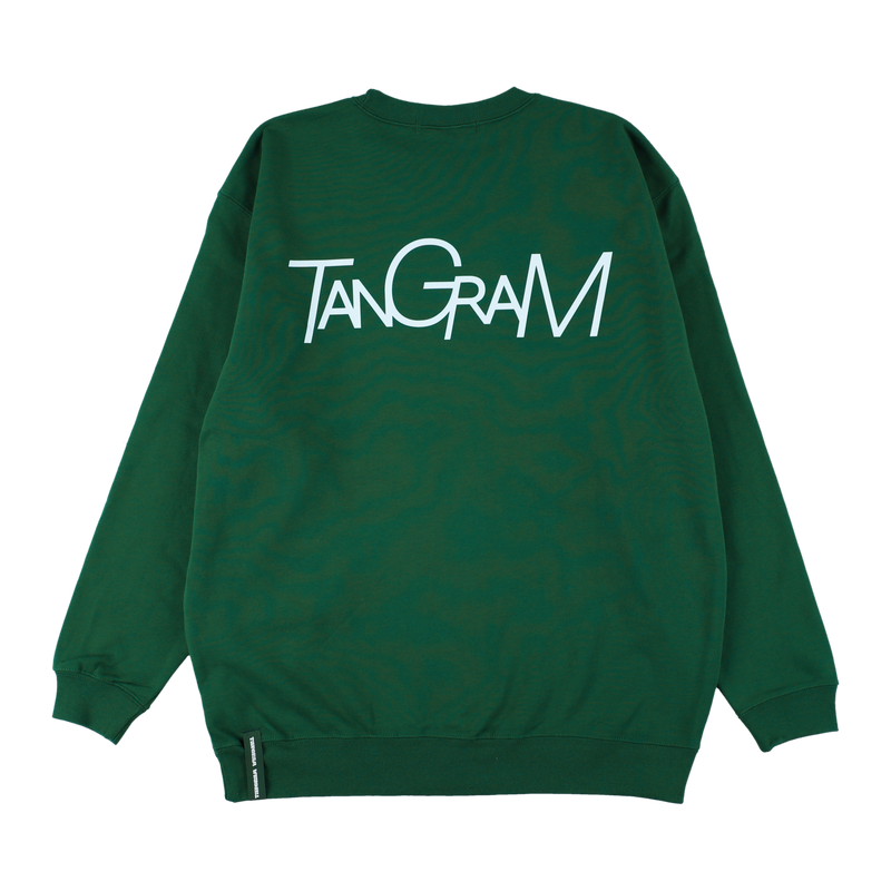 TSL LOGO SWEAT CREW IVY GREEN TGA-MT96 – TANGRAM TSL LOGO SWEAT CREW IVY GREEN TGA-MT96 – TANGRAM