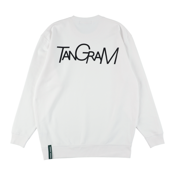TANGRAM TSL LOGO SWEAT CREW WHITE （M） TSL LOGO SWEAT CREW WHITE TGA-MT96 – TANGRAM