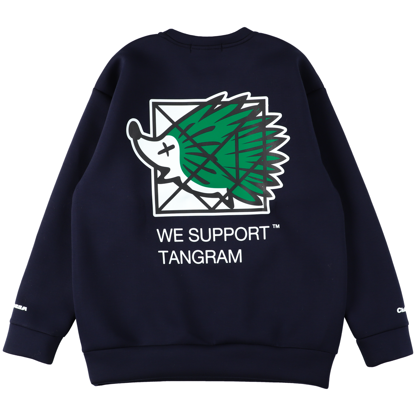 CLUBHAUS×TANGRAM TURF HEDGEHOG SWEATCREW CLUBHAUS×TANGRAM TURF HEDGEHOG SWEATCREW