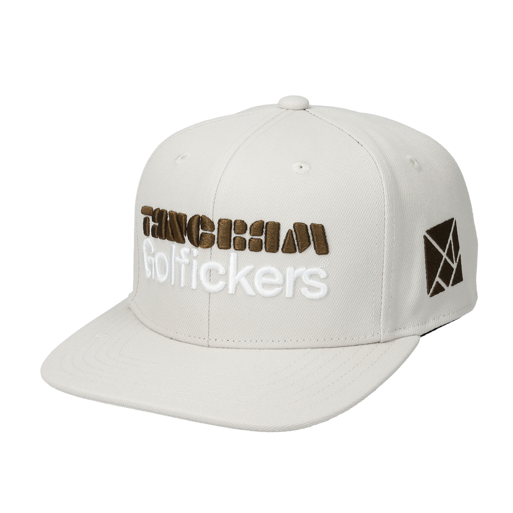 GOLFICKERS×TANGRAM CAP SANDBEIGE