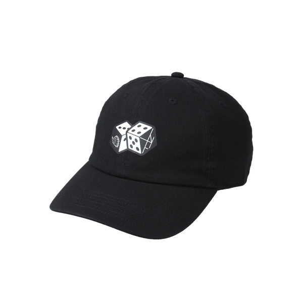 CLUBHAUS × TANGRAM DICE TWILL CAP BLACK TGA-UCAP32