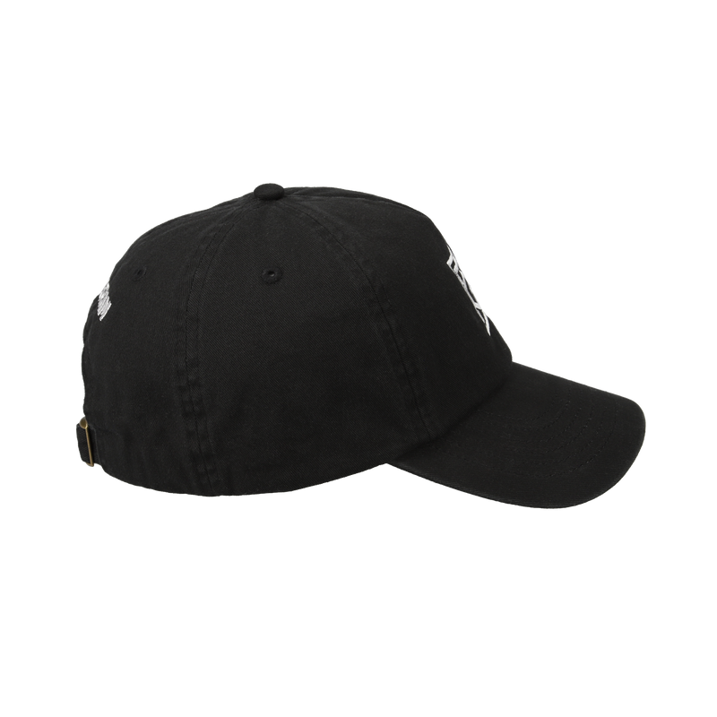 TGM EMBROIDERY TWILL CAP BLACK TGA-UCAP33