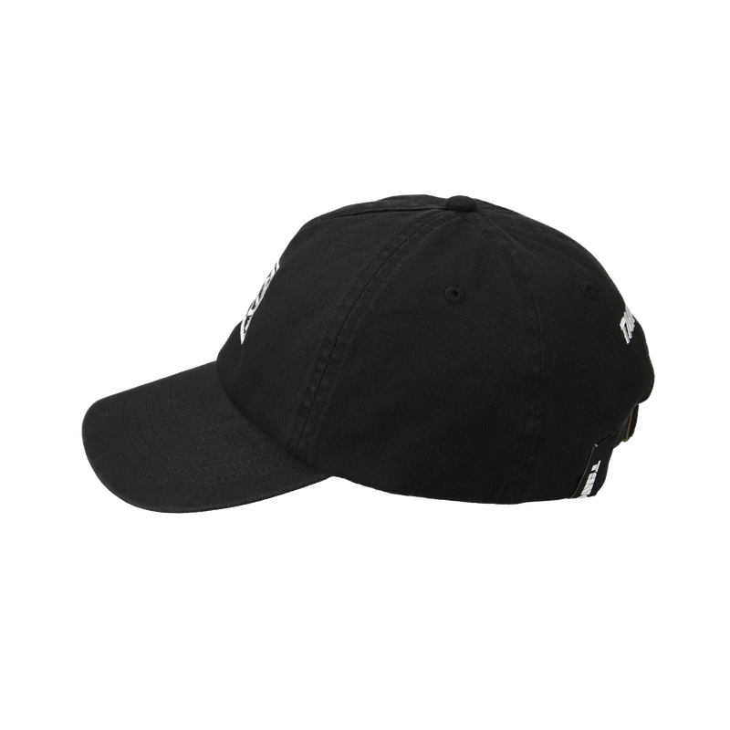 TGM EMBROIDERY TWILL CAP BLACK TGA-UCAP33