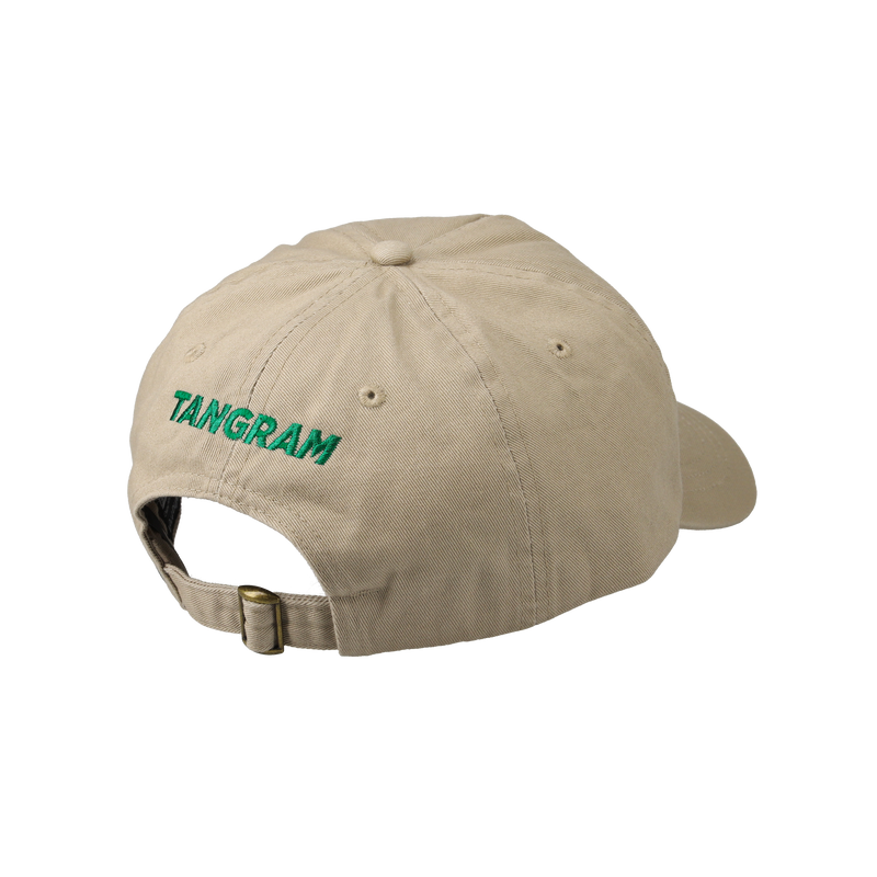 TGM EMBROIDERY TWILL CAP KHAKI TGA-UCAP33