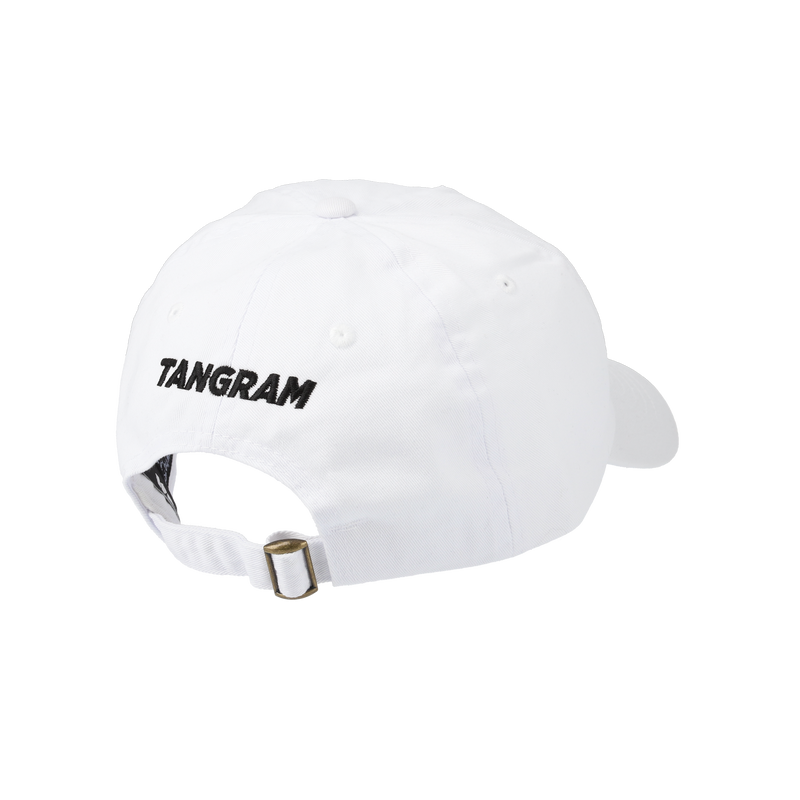 TGM EMBROIDERY TWILL CAP WHITE TGA-UCAP33