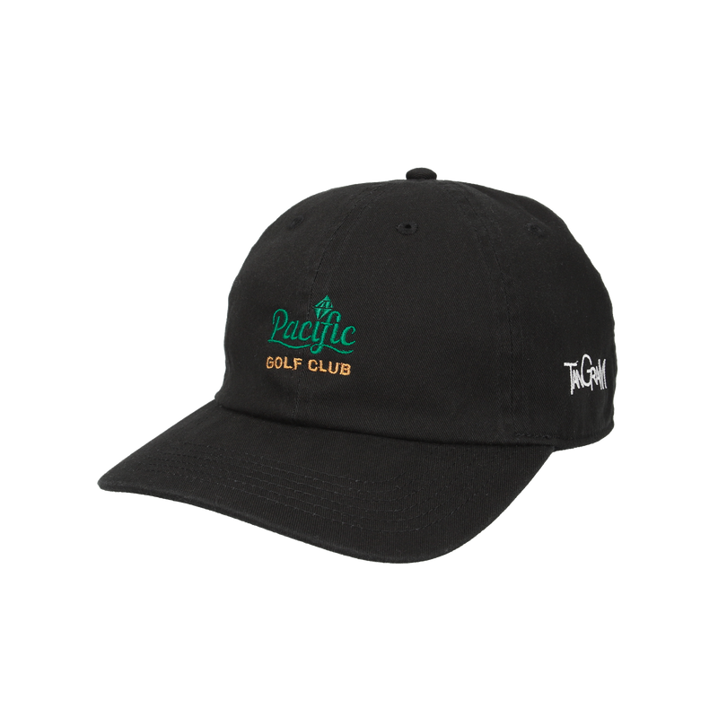 PGC × TANGRAM EMBROIDERY TWILL CAP BLACK TGA-UCAP37